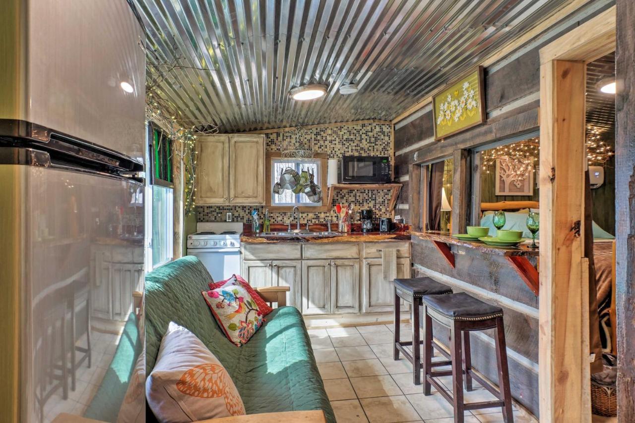 The Treehouse Cabin Creekside Home With Hot Tub! Summerville Exterior photo