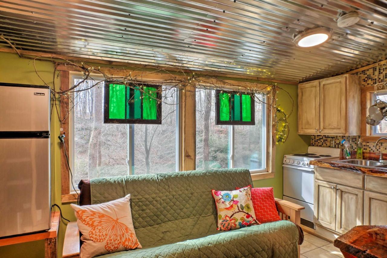 The Treehouse Cabin Creekside Home With Hot Tub! Summerville Exterior photo